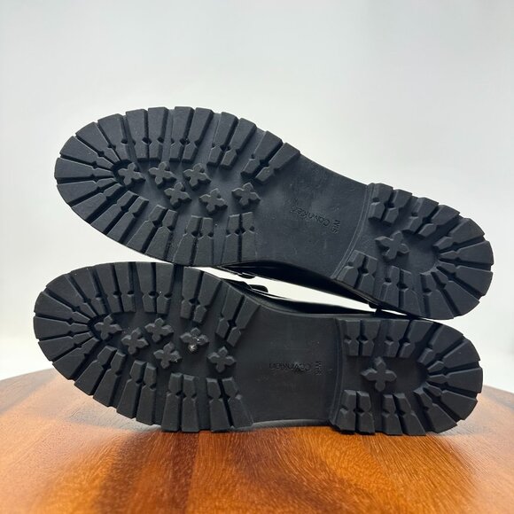 Calvin Klein Penny Loafer Shoes 9.5 M Black Frenza Slip On - Picture 8 of 11